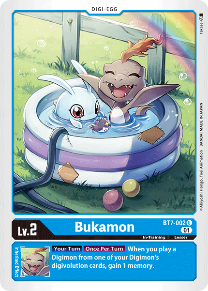 BT7-002 Bukamon Uncommon