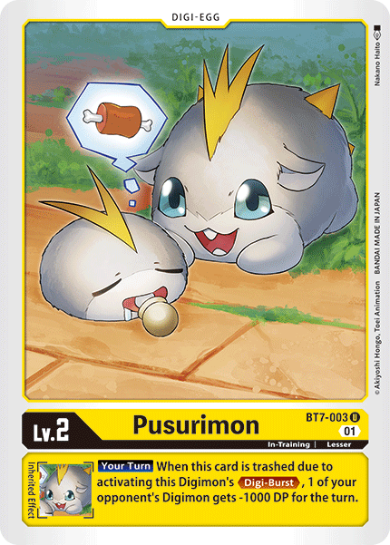 BT7-003 Pusurimon Uncommon