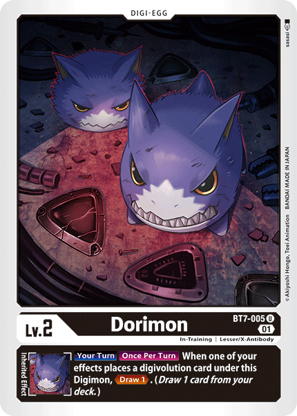 BT7-005 Dorimon Uncommon