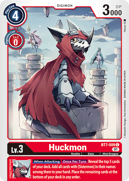 BT7-009 Huckmon Common