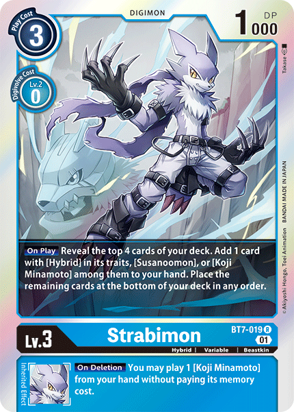 BT7-019 Strabimon Rare