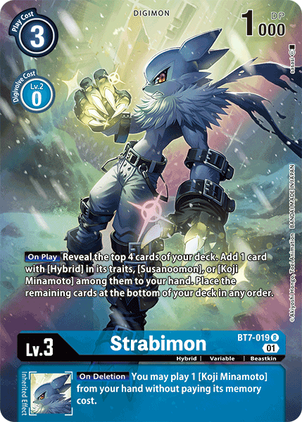 BT7-019 ALTERNATE ART Strabimon