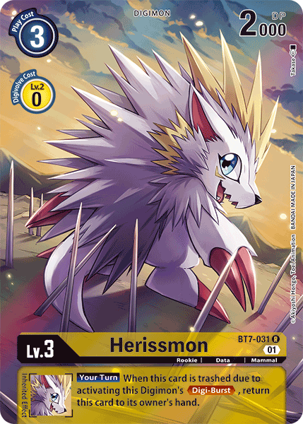 BT7-031 ALTERNATE ART Herissmon