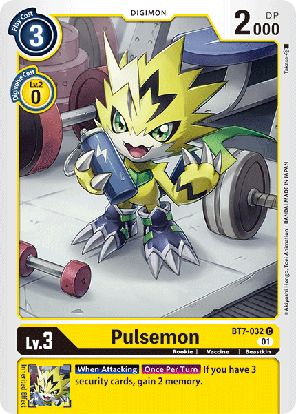 BT7-032 Pulsemon Common