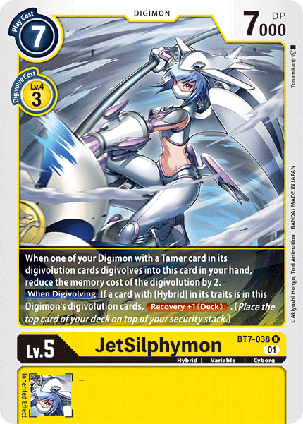 BT7-038 JetSilphymon Uncommon