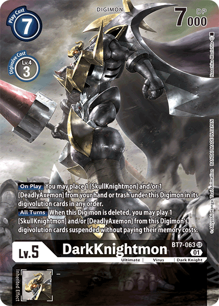 BT7-063 ALTERNATE ART DarkKnightmon