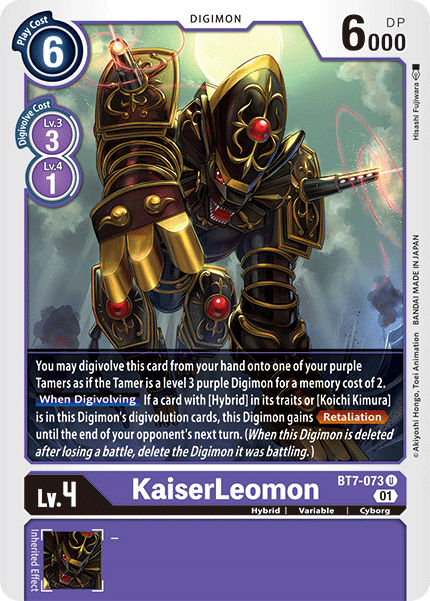 BT7-073 KaiserLeomon Uncommon