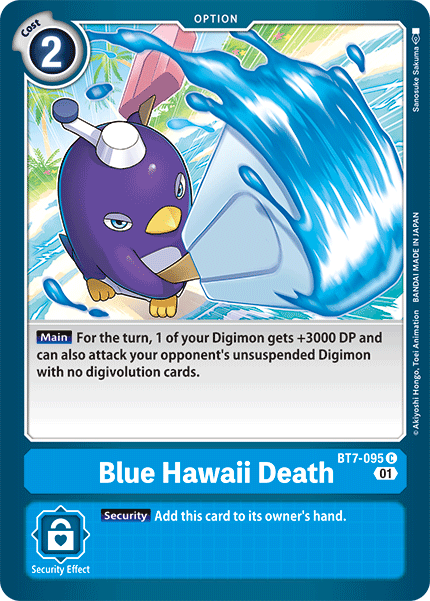 BT7-095 Blue Hawaii Death Common