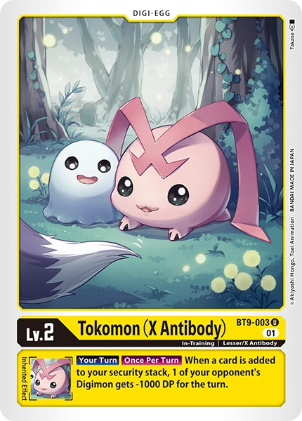 BT9-003 Tokomon X Antibody Uncommon