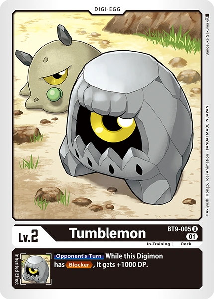 BT9-005 Tumblemon Uncommon