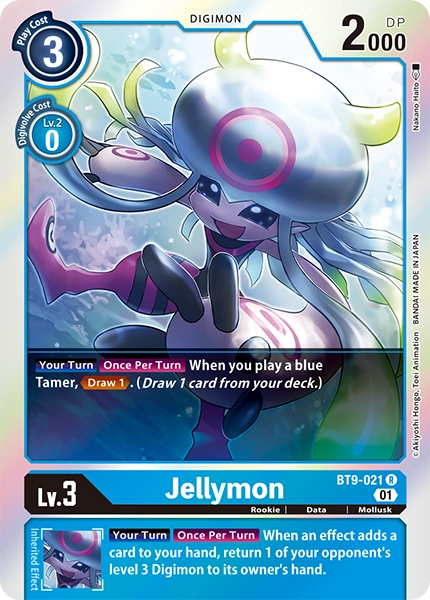 BT9-021 Jellymon Rare