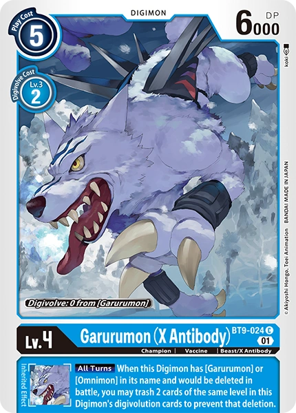 BT9-024 Garurumon X Antibody Common