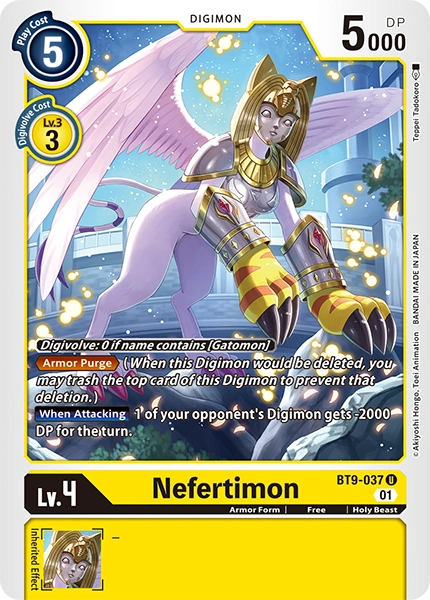 BT9-037 Nefertimon Uncommon