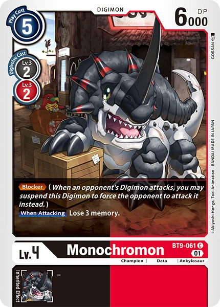 BT9-061 Monochromon Common