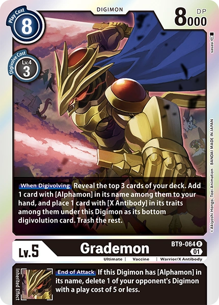 BT9-064 Grademon Rare