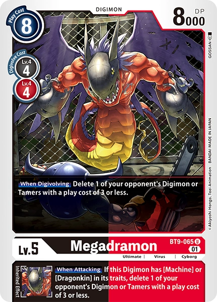 BT9-065 Megidramon Uncommon