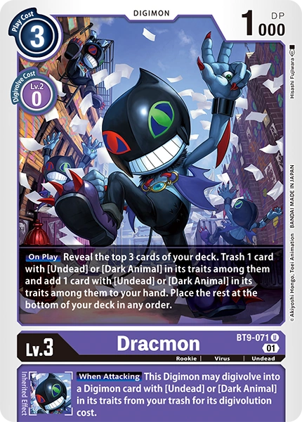 BT9-071 Dracmon Uncommon