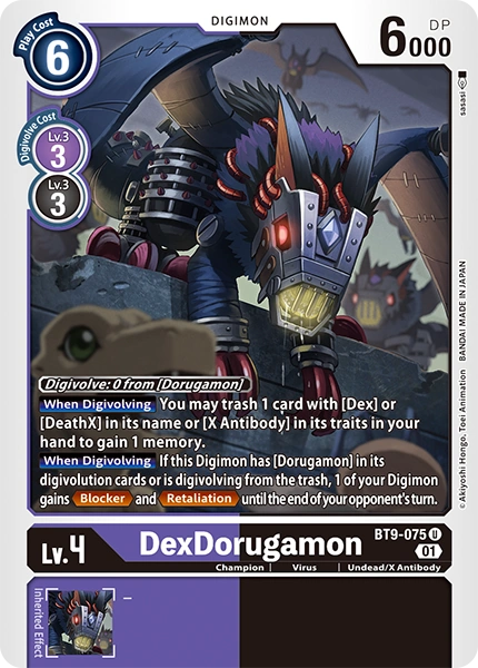 BT9-075 DexDorugamon Uncommon