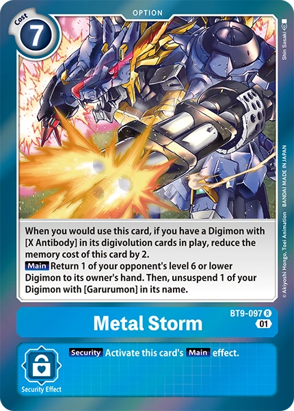 BT9-097 Metal Storm Rare