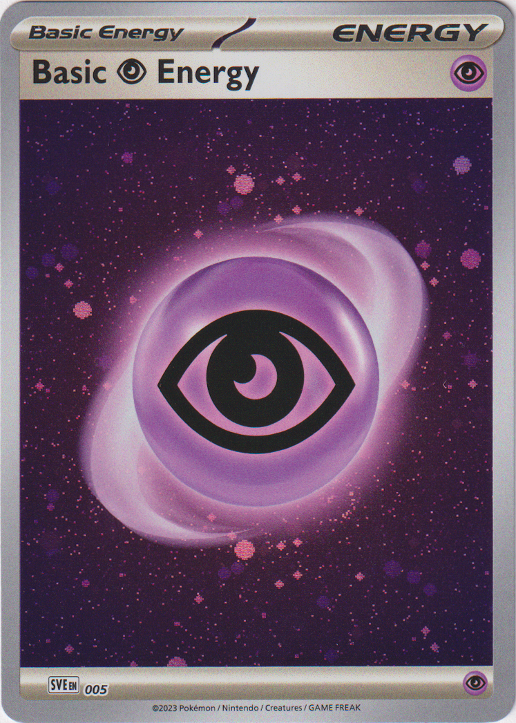 005 Basic Psychic Energy Galaxy Holo Scarlet & Violet 151