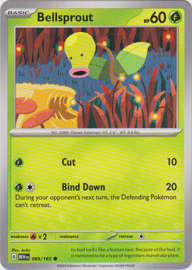 069/165 Bellsprout Common Scarlet & Violet 151