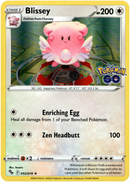 052/078 Blissey Holo Rare Pokemon GO