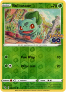 001/078 Bulbasaur Common Reverse Holo Pokemon GO