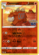 014/078 Camerupt Uncommon Reverse Holo Pokemon GO