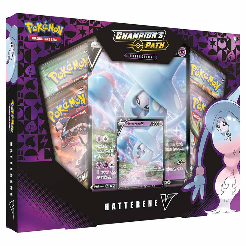 Pokemon TCG Champions Path Hatterene V Box