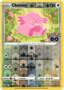 051/078 Chansey Uncommon Reverse Holo Pokemon GO