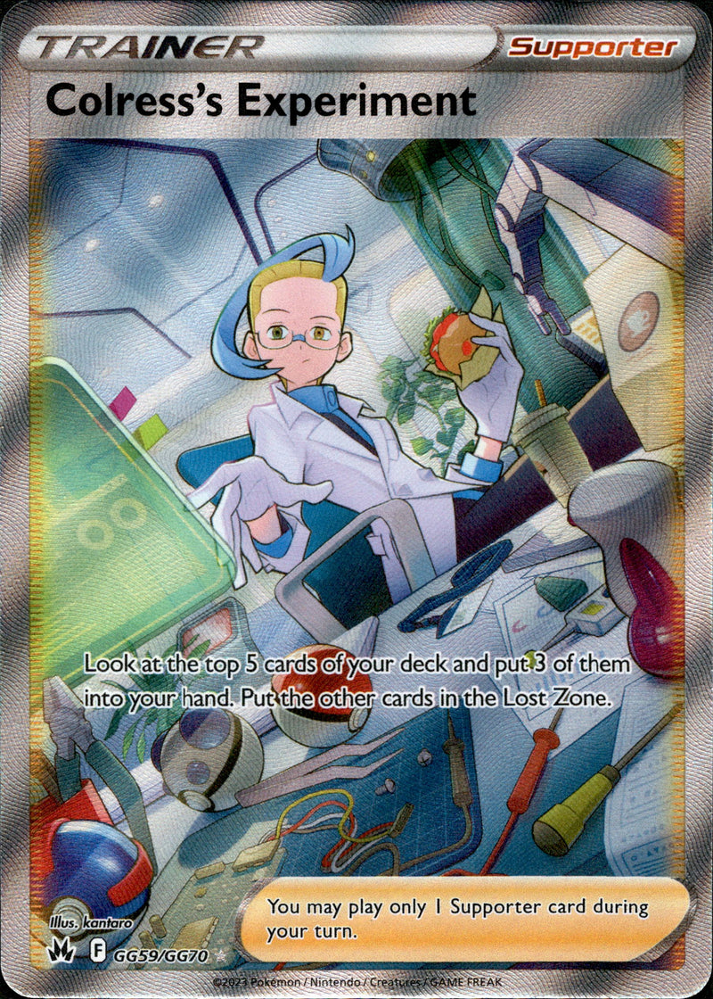 GG59/GG70 Colress's Experiment Full Art Crown Zenith