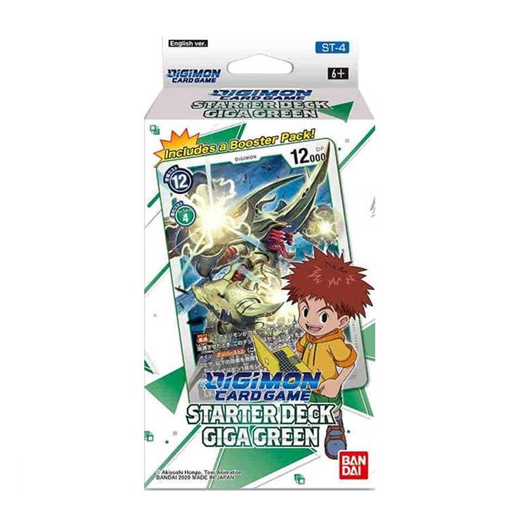 Digimon Card Game Series 04 Starter Deck 04 Giga Green