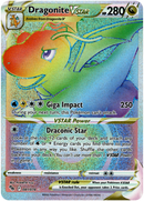 081/078 Dragonite VSTAR Secret Rare Pokemon GO
