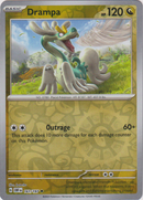 161/197 Drampa Uncommon Reverse Holo Obsidian Flames
