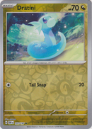 157/197 Dratini Common Reverse Holo Obsidian Flames