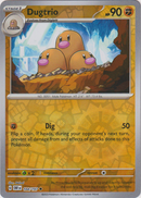 104/197 Dugtrio Uncommon Reverse Holo Obsidian Flames