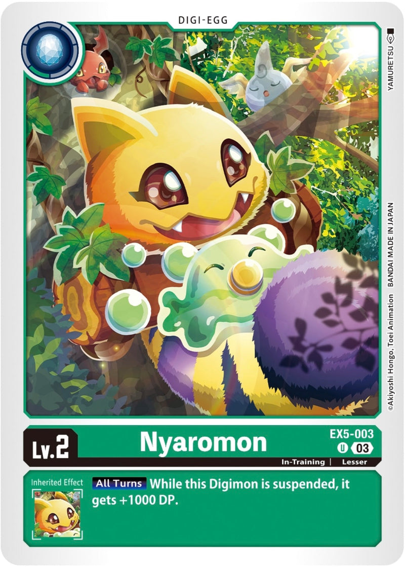 EX05-003 Nyaromon Uncommon