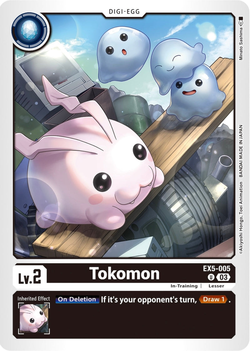 EX05-005 Tokomon Uncommon