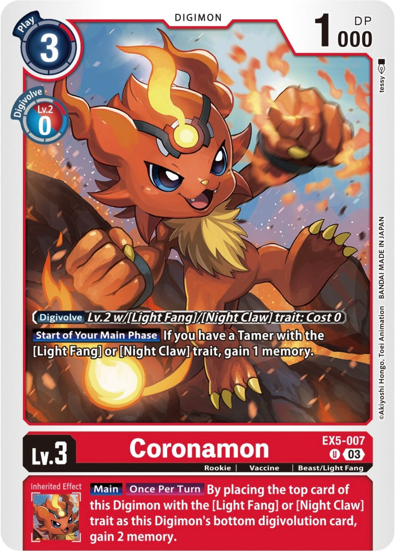 EX05-007 Coronamon Uncommon