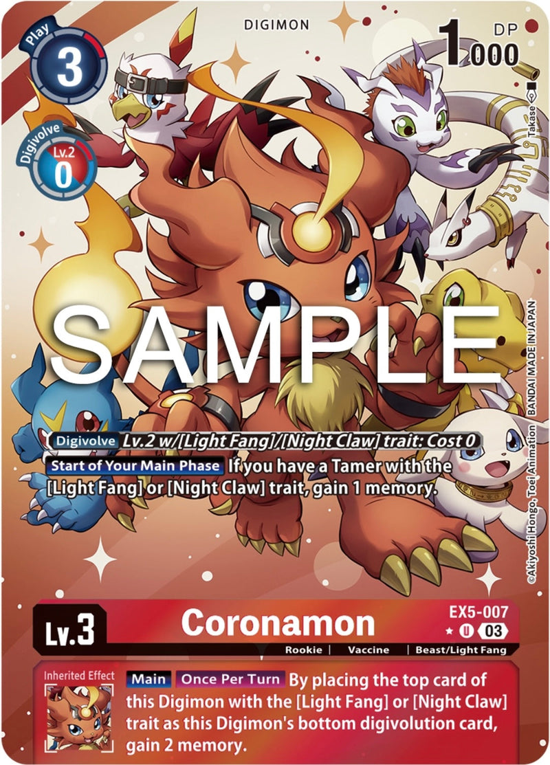 EX05-007 Coronamon Alternate Art