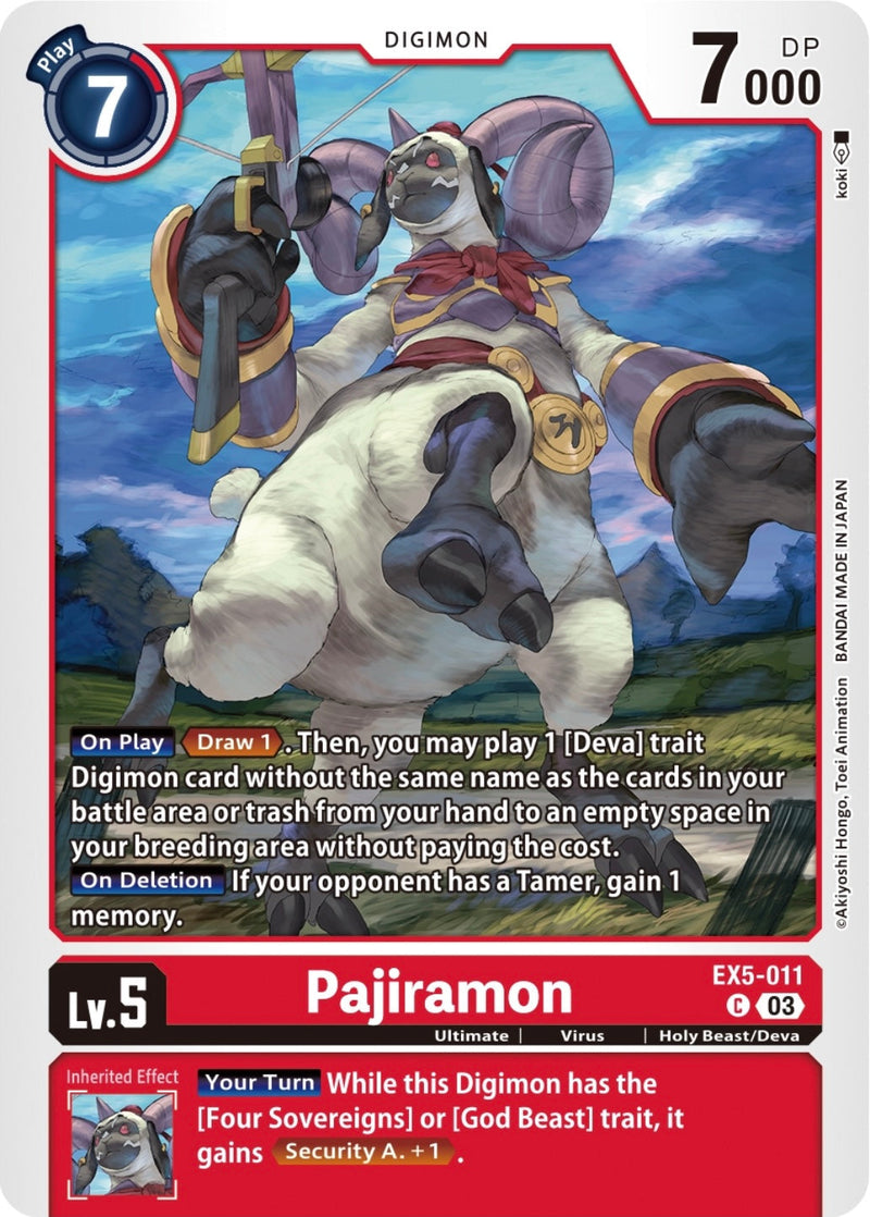 EX05-011 Pajiramon Common