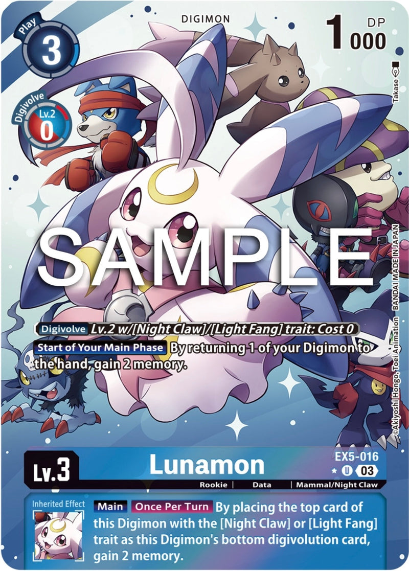 EX05-016 Lunamon Alternate Art