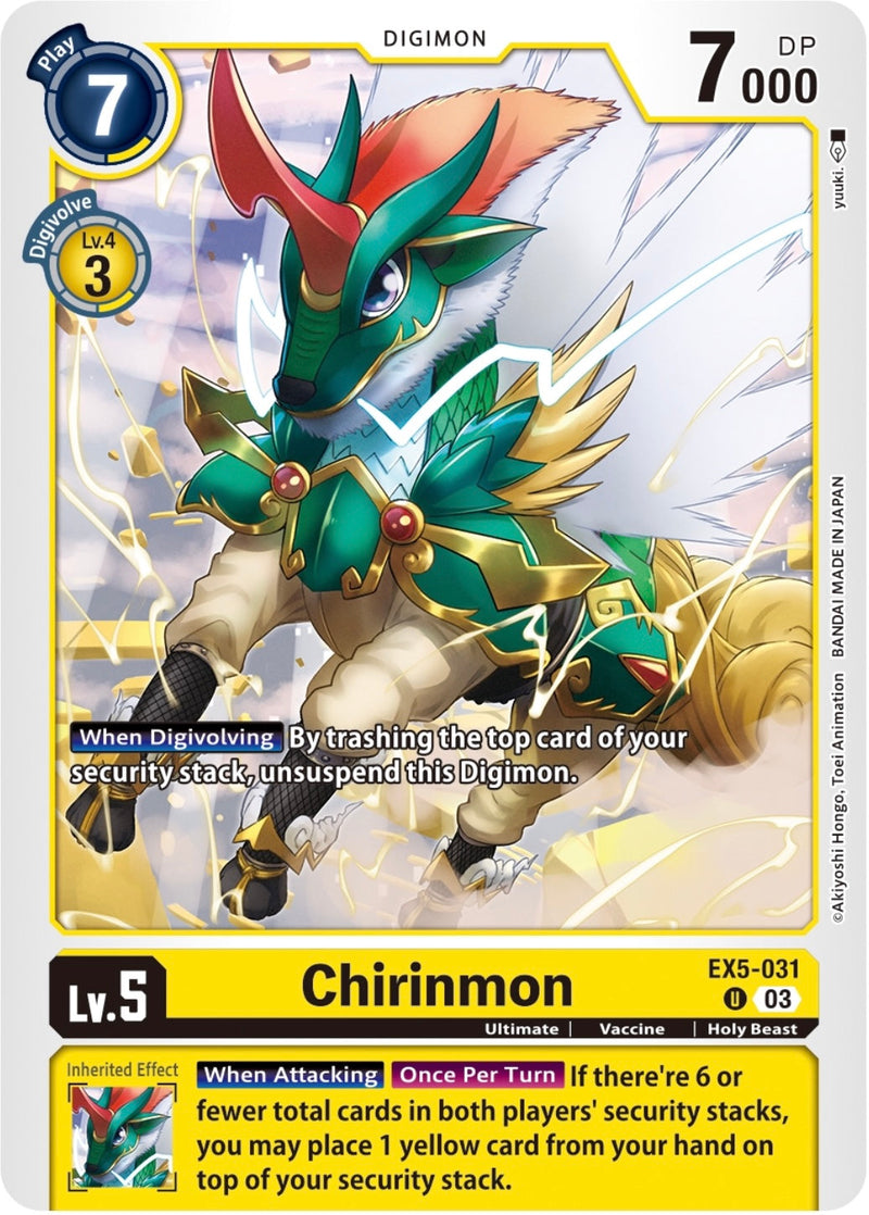 EX05-031 Chirinmon Uncommon