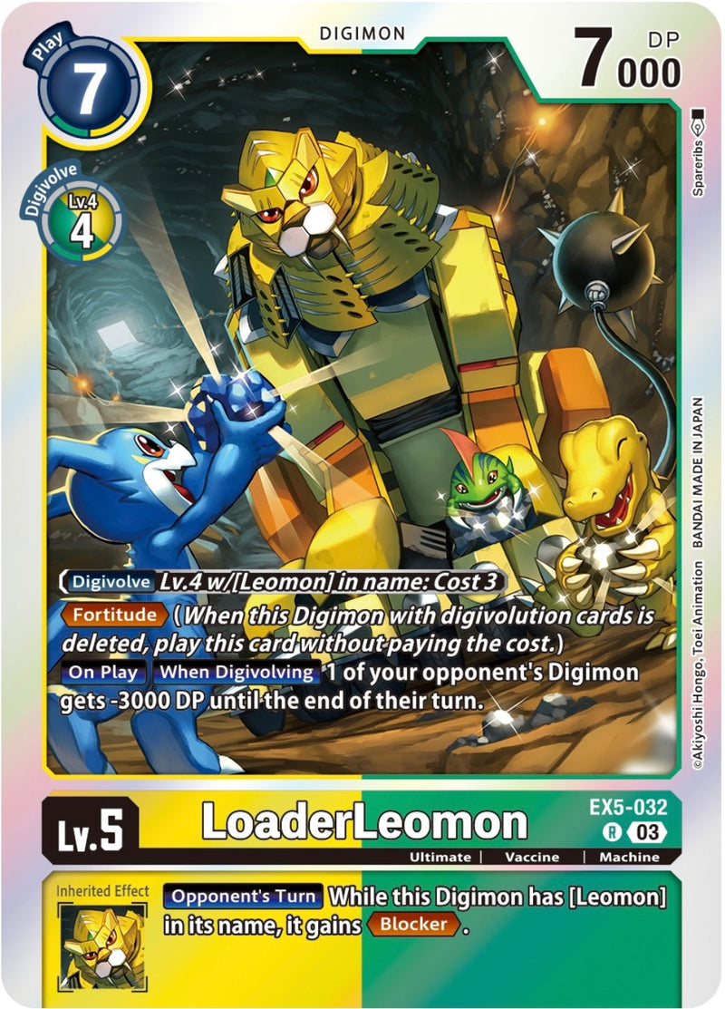 EX05-032 LoaderLeomon Rare