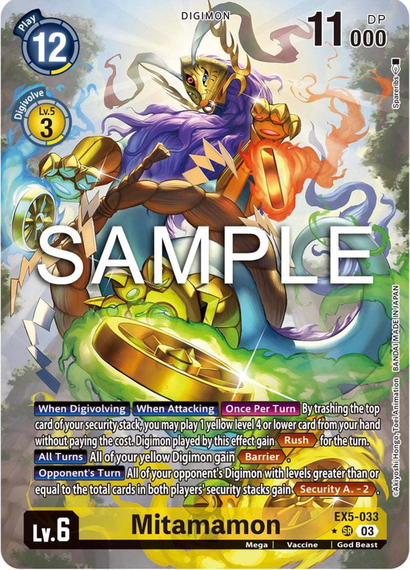 EX05-033 Mitamamon Alternate Art