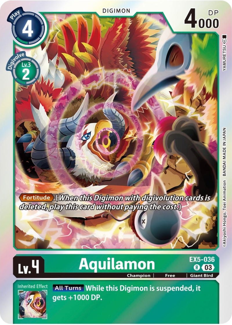 EX05-036 Aquilamon Rare