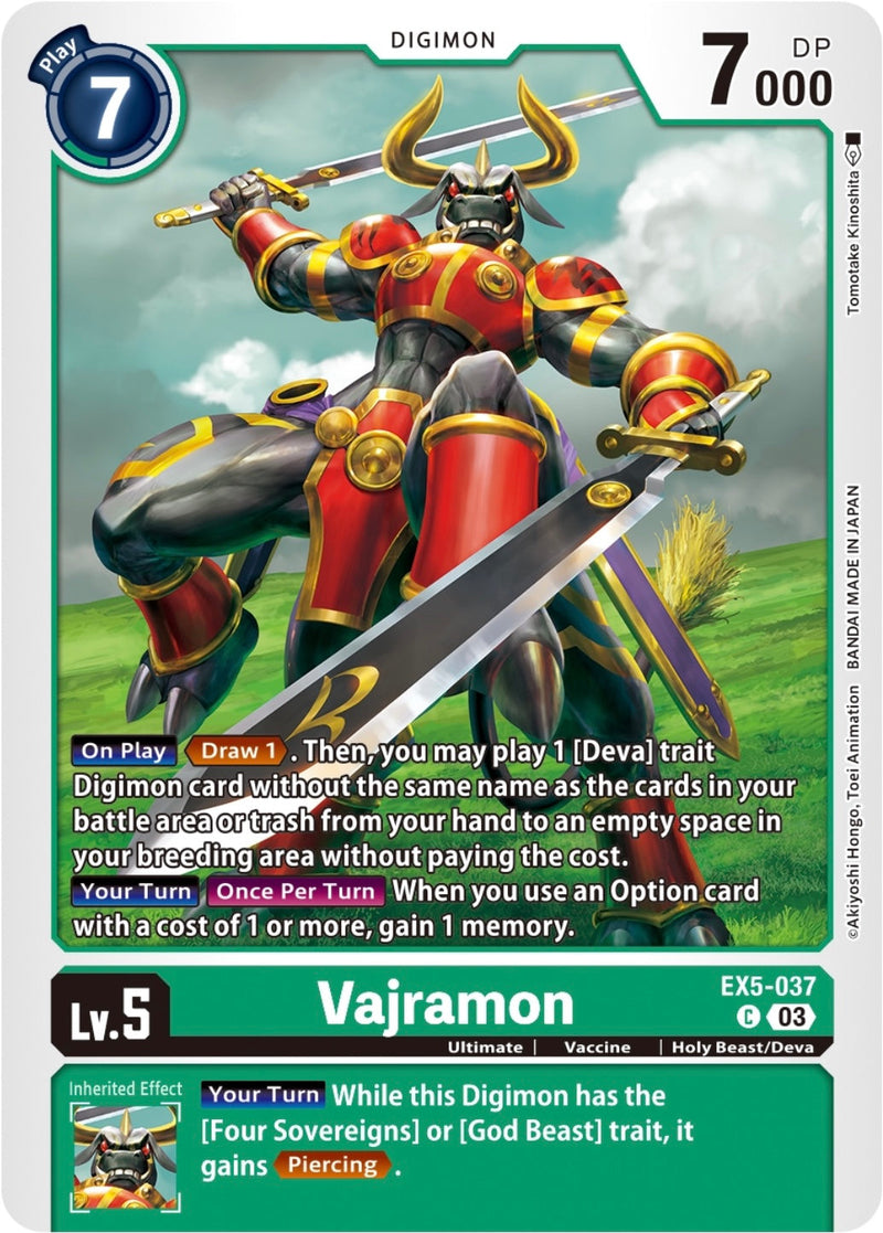 EX05-037 Vajramon Common