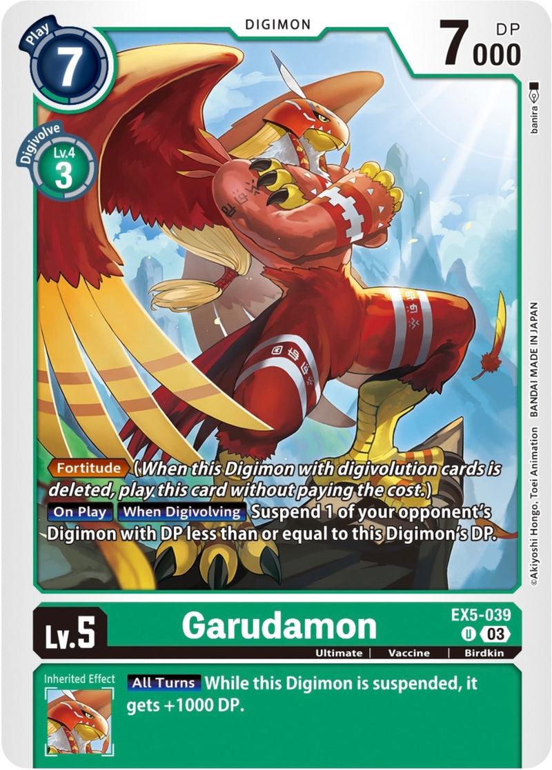 EX05-039 Garudamon Uncommon