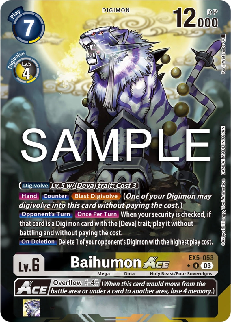 EX05-053 Baihumon ACE Alternate Art