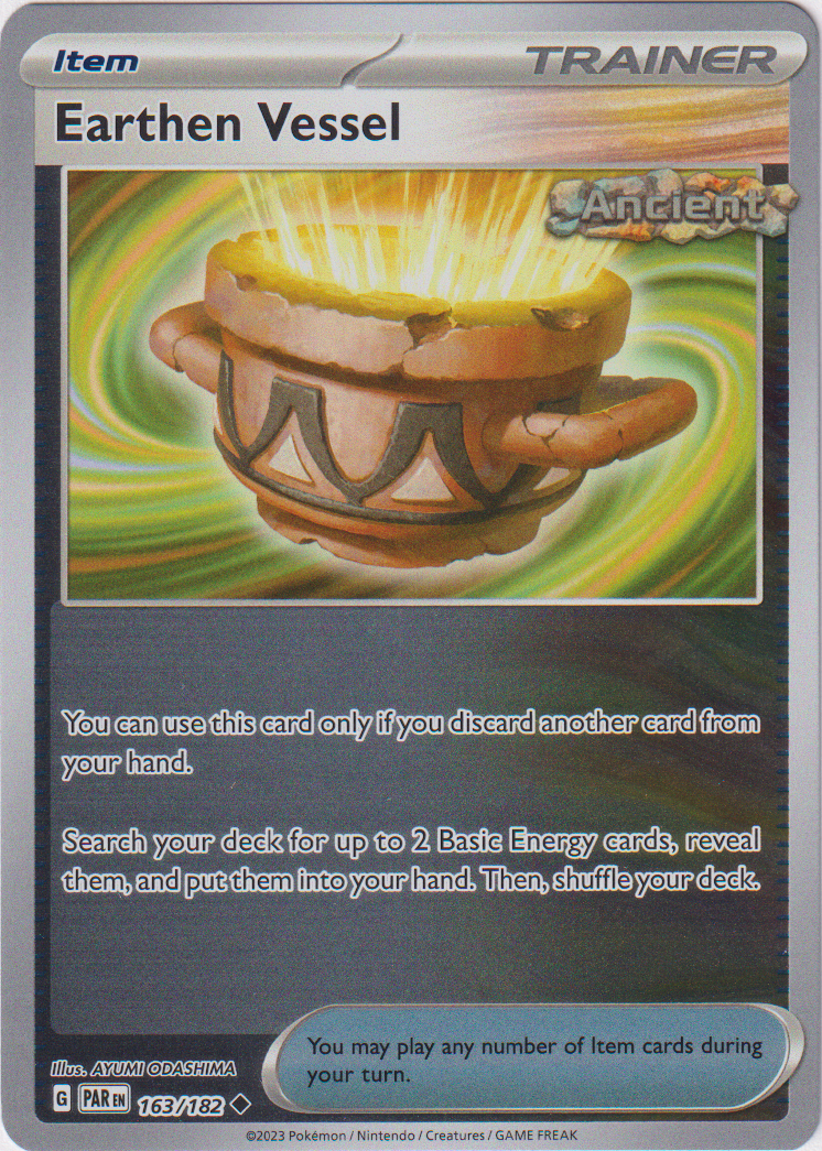 163/182 Earthen Vessel Uncommon Reverse Holo Paradox Rift